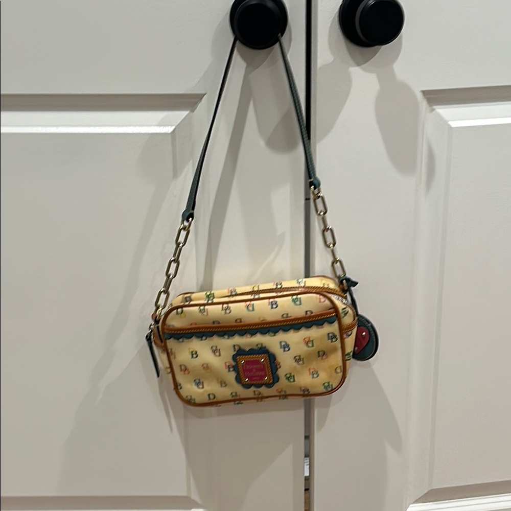Vintage - signature rainbow Dooney & Bourke purse